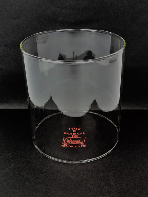 220 Red Logo, Pyrex Globe, USA - G29
