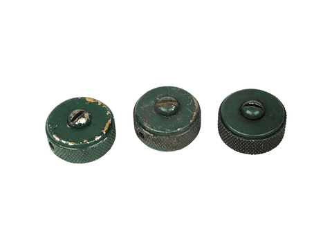 Filler Cap, 3 Piece Green, Used - U802