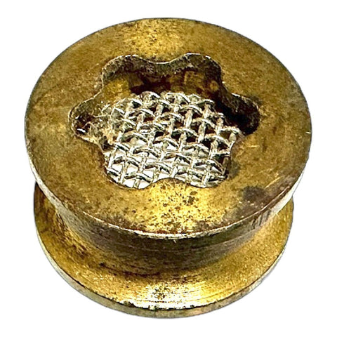 N.O.S Burner Cap, Brass Round - E1389