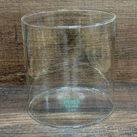 220 Globe, Green Pyrex Logo - G52