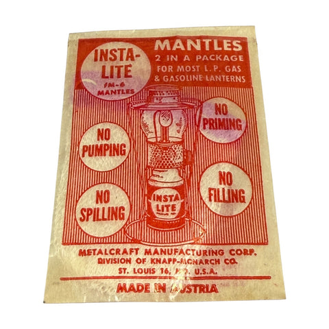 Insta-Lite Mantles, 2 pack - E1132