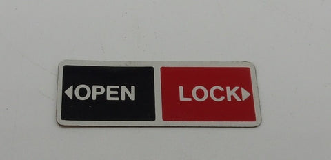 Metal Latch Decal Type 2 - D96