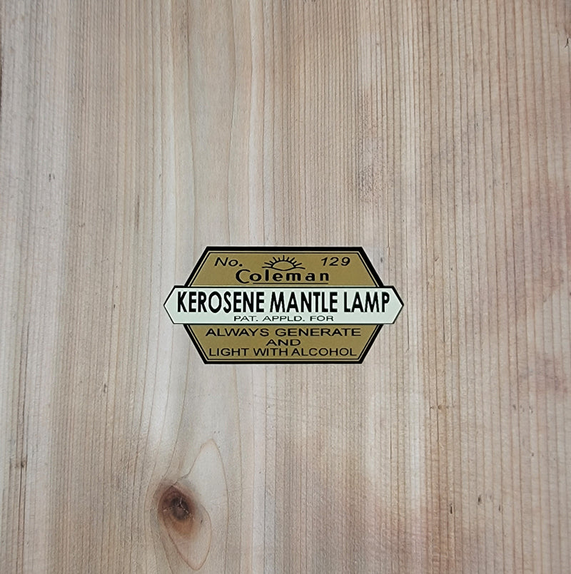 Decal - Fits 129 Lamp - D50