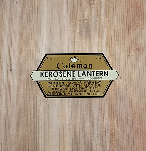 Decal - Fits 234 Lanterns - D67