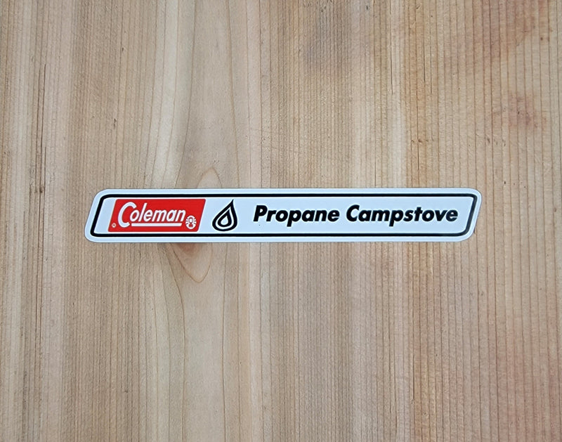 Decal Canadian Propane Campstove - D70