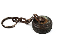 252 Filler Cap and Chain, Used - E1591