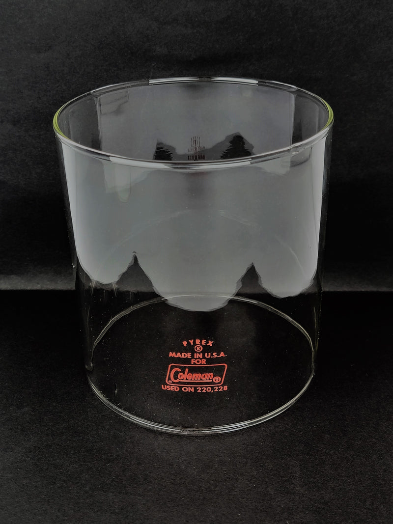 220 Red Logo, Pyrex Globe, USA - G29