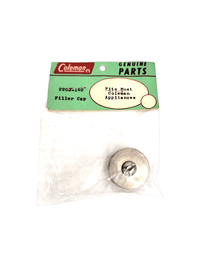 Filler Cap, 3 Piece, Nickel, NOS - E1594