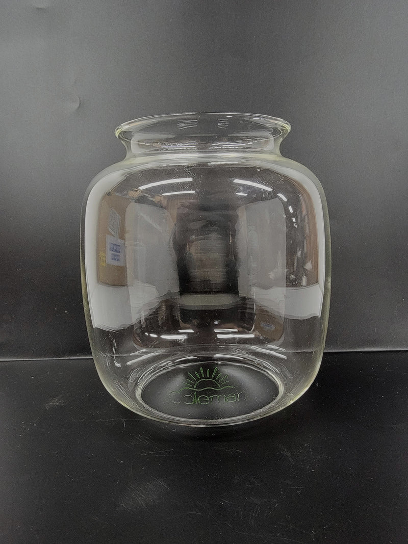 Lamp Globe Green Sunrise, Used - G107