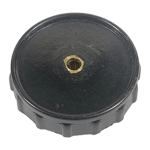 Valve Wheel Black, Old Style, NOS - E1204