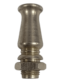 Canadian Lamp Finial, Nickel, NOS - E1022