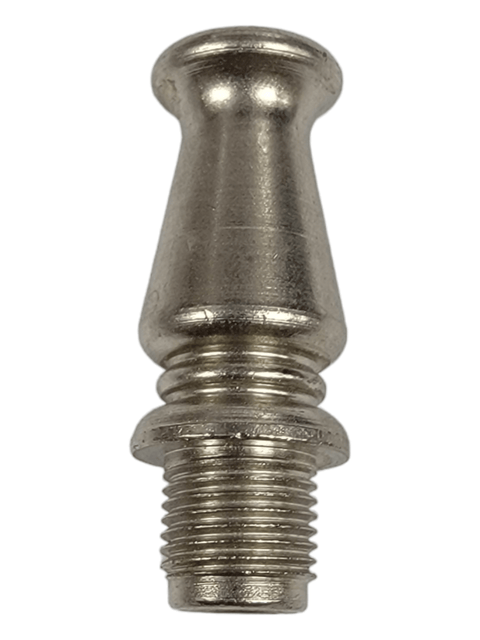 Lamp Finial, Nickel, NOS - E1370