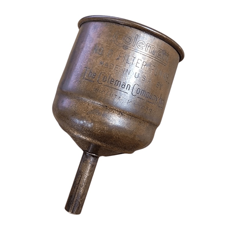 No. 0 Filter Funnel Copper, Used - E1279