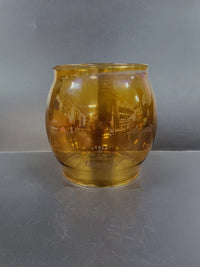 200A Pyrex Globe, Amber, USA - G213