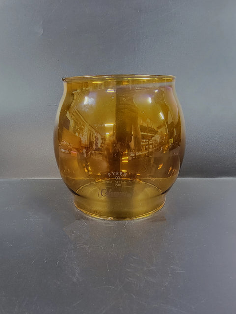200A Pyrex Globe, Amber, USA - G213
