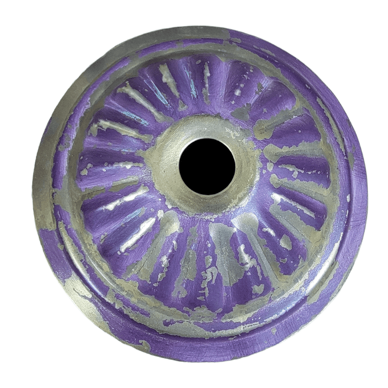Fluted Lamp Fount Top, Used - E1295