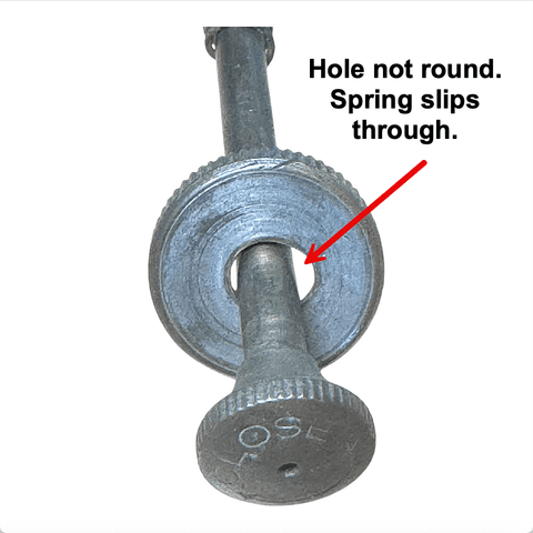 Pump Brass Cap Used - E1172