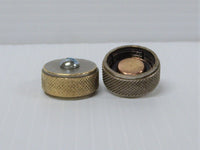 Filler Cap 3 Piece Nickel Plated Wrench Marks