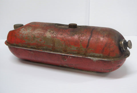 Stove Tank Used Red