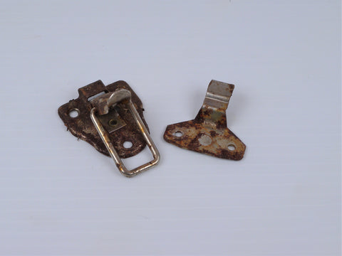 Stove Latch #7 Used Rusty - E1173