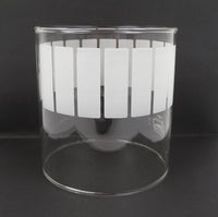 220 USA Globe Pyrex Picket Fence - G17