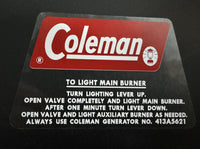 Stove Lid Decal, 426C - D160