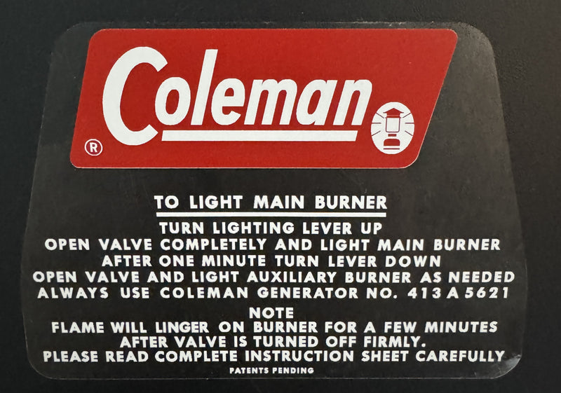 Stove Lid Decal, 426D Version 2 - D162
