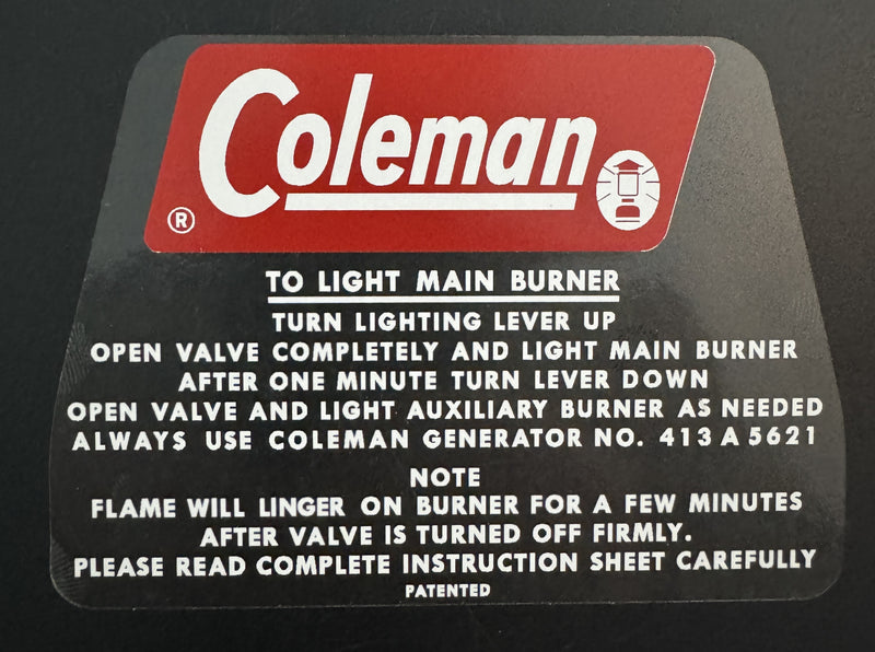 Stove Lid Decal, 426D Version 3 - D163