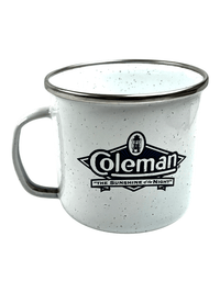 Coleman Metal Coffee Cup Used