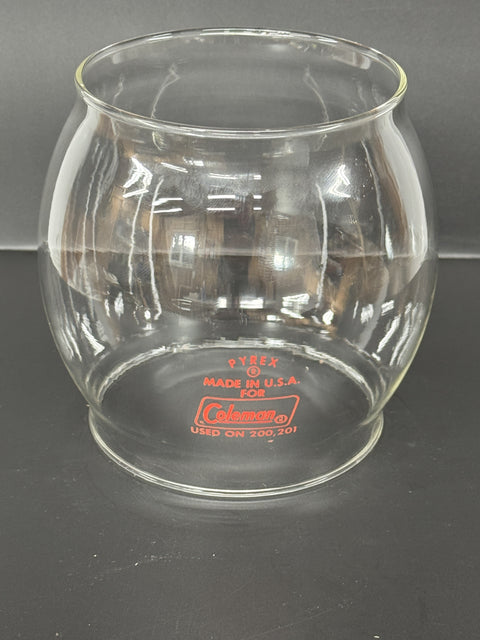 200A Globe Pyrex Red Logo - G103