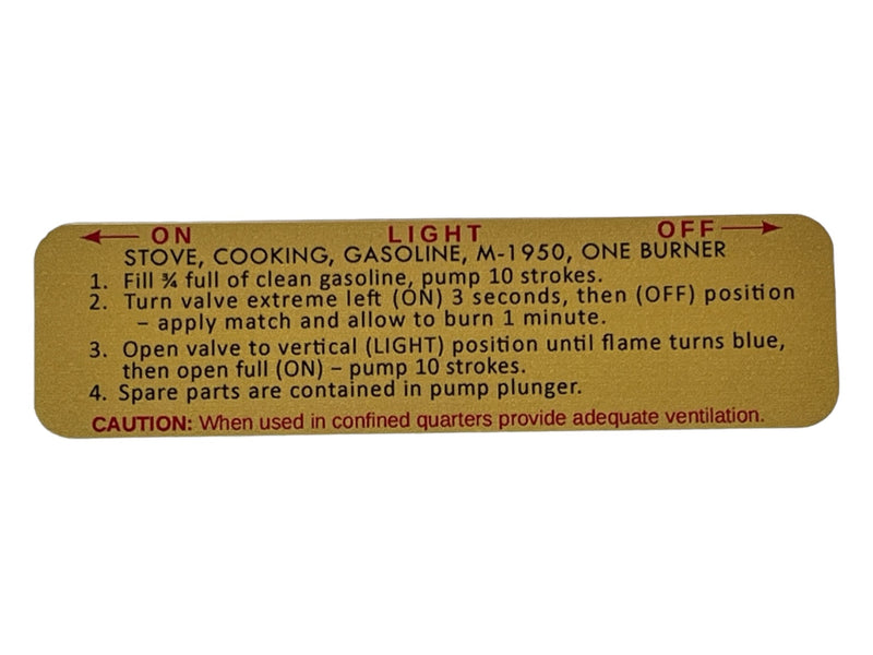 Decal M1950, Rogers Made in 1951-52 Silver - D105