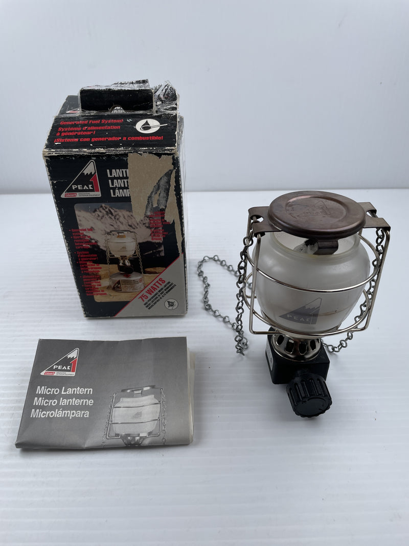 Coleman Peak 1 Single Mantle Micro Lantern