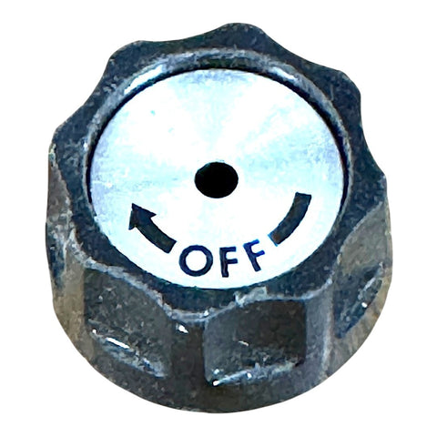 Knob Black, NOS - E1596