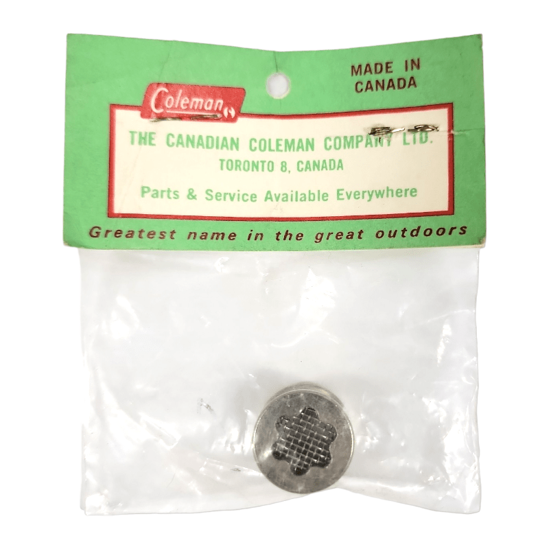 220 Burner Cap, Nickel, Round, NOS - E1709