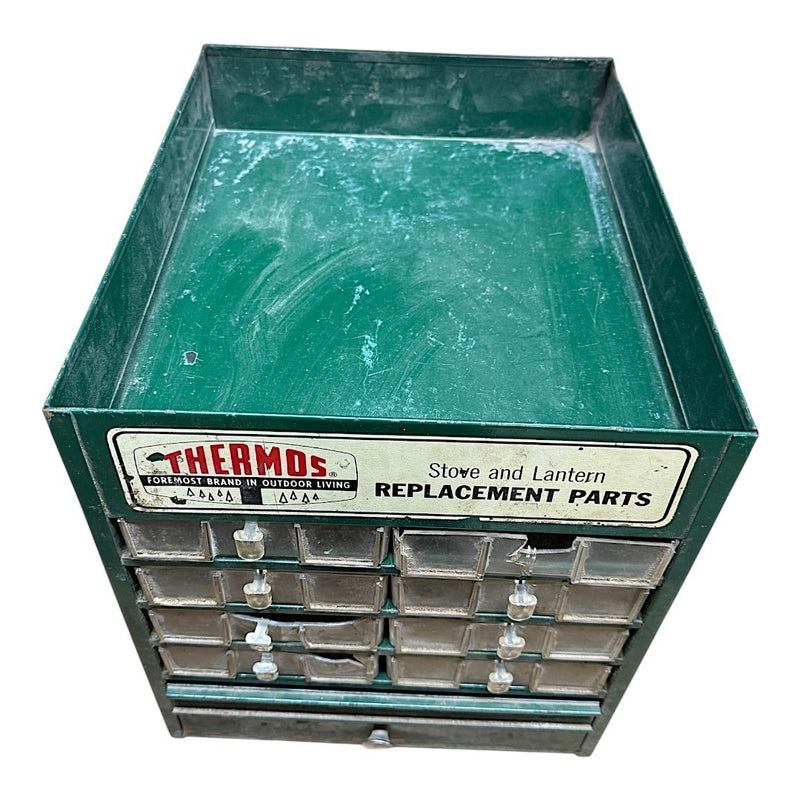 Thermos Parts Cabinet, Used - E3000