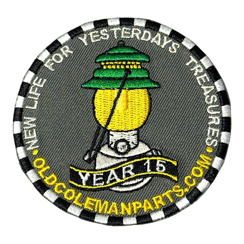 Old Coleman Parts Patch Year 15 - T15