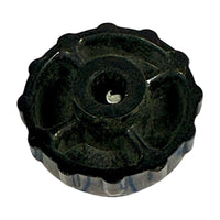 Stove Valve Wheel, New Style, Black, NOS - E1621