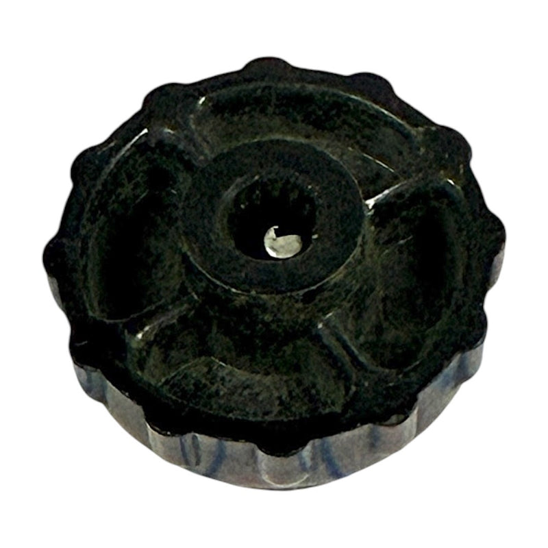 Stove Valve Wheel, New Style, Black, NOS - E1621