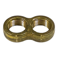 Figure 8 Piece, Brass, NOS - E1036