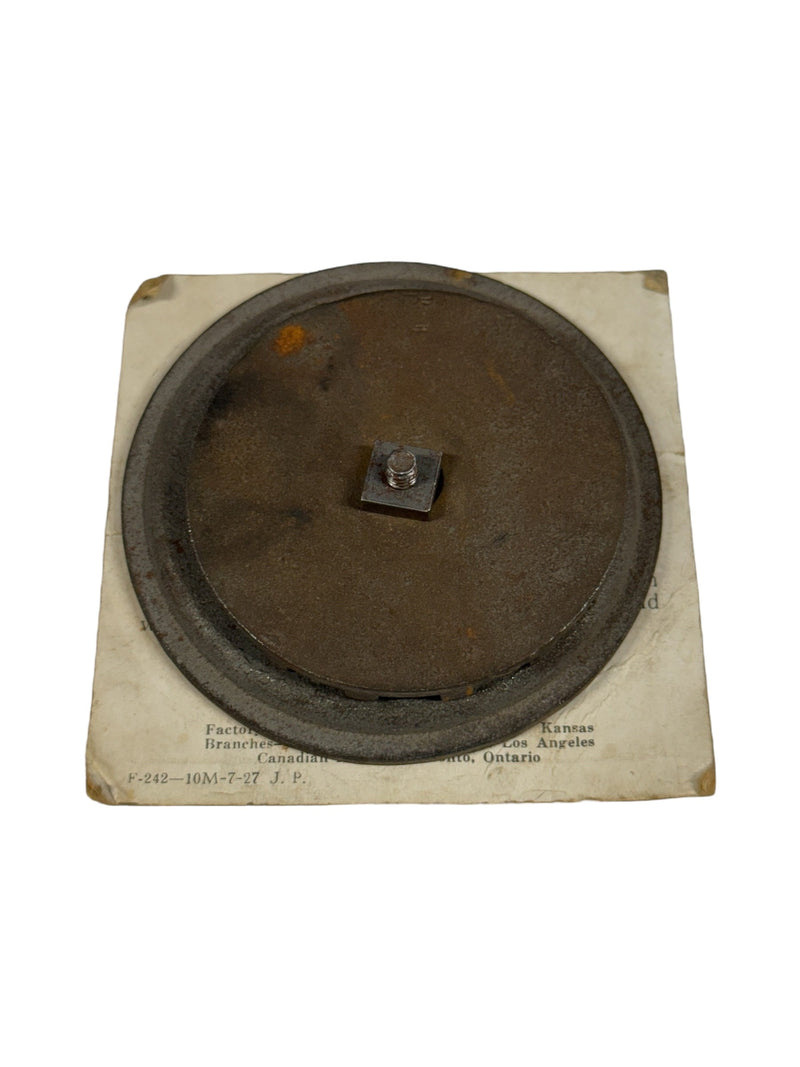 Gray Iron Burner Cap, NOS - E1692