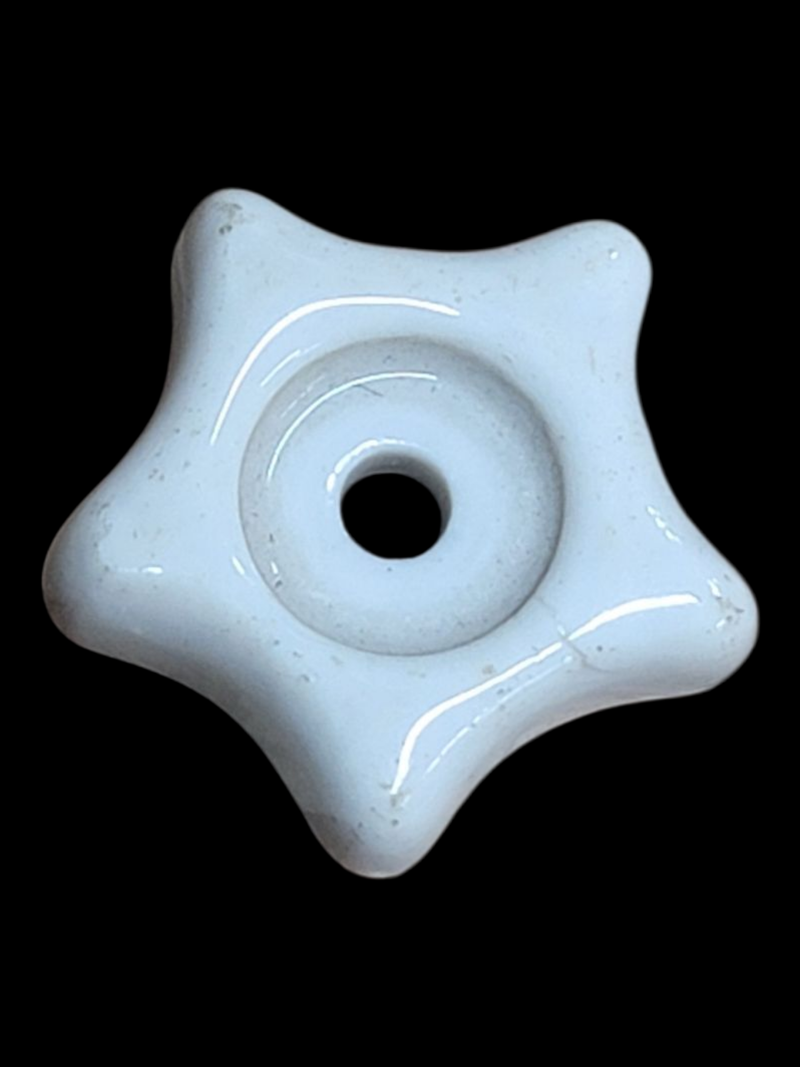 AGM Stove, Porcelain, White Knob, Used - E1362