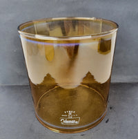 220 Amber Pyrex Globe USA - G33