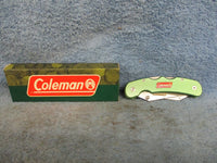 Knife Green Handle Lockback