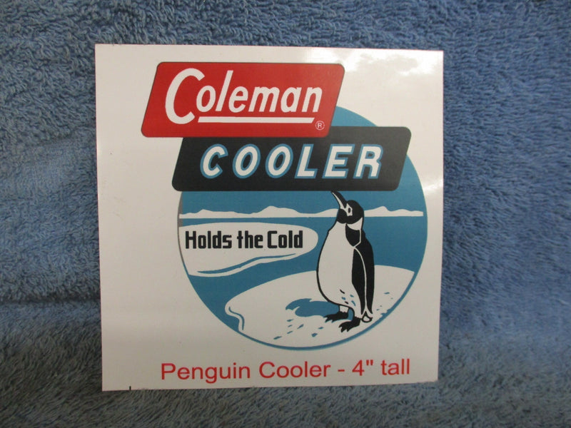 Penguin cooler decal