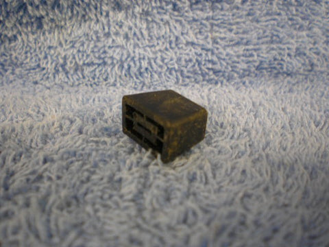 Latch Knob Black Square
