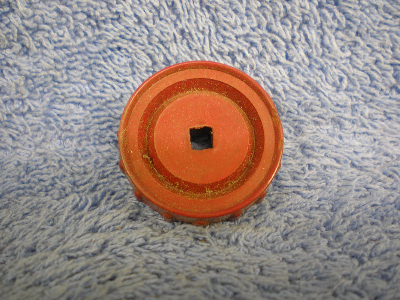 Valve Wheel Red Square Shaft Used