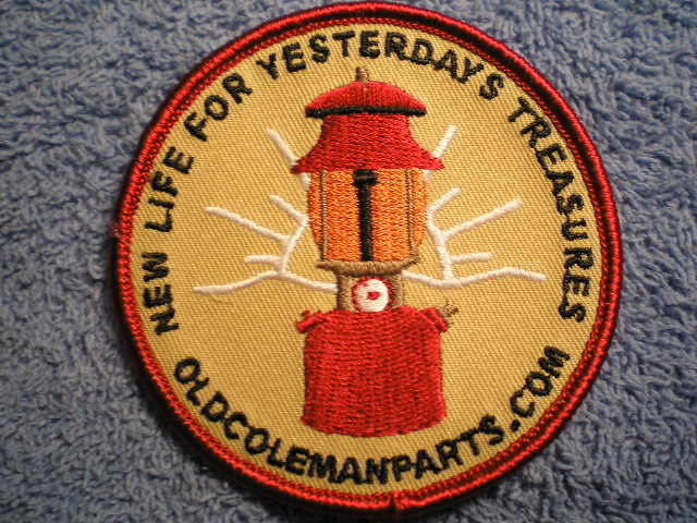 Old Coleman Parts Patch Year 1