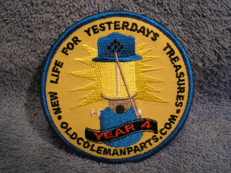 Old Coleman Parts Patch Year 4