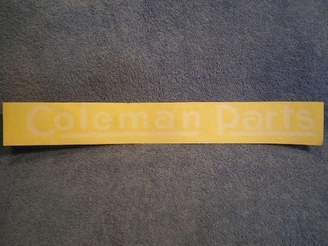 Parts Rack Decal 2