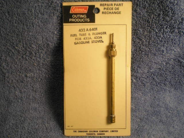 Fuel Tube and Plunger